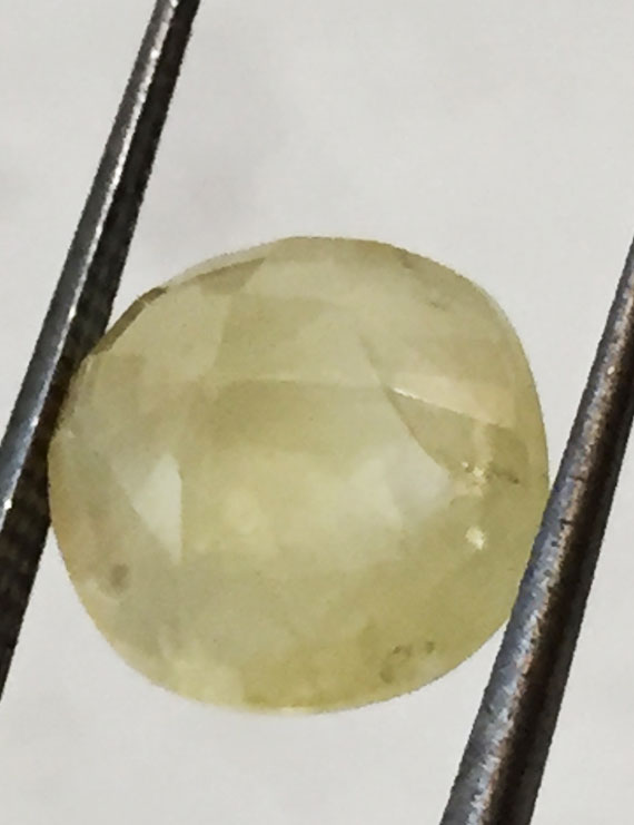 5.87 ct/6.52 ratti Natural Certified Ceylon Pukhraj/Yellow Sapphire